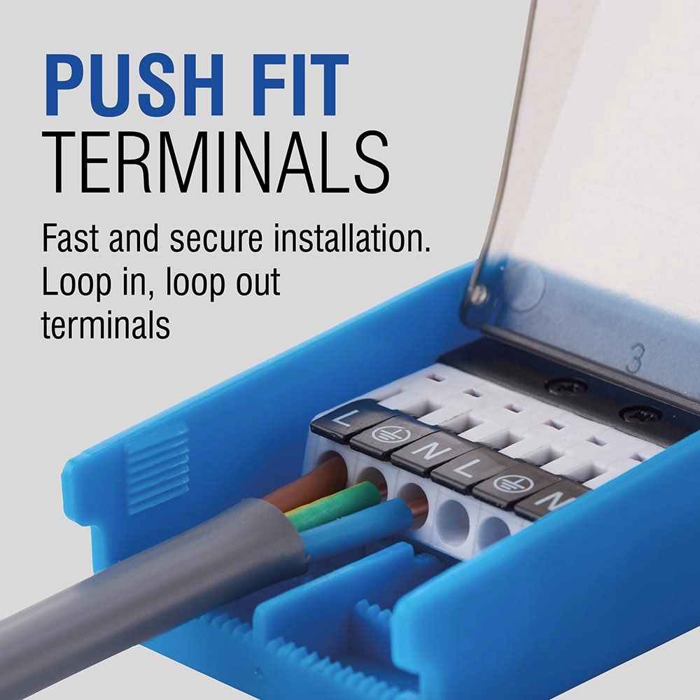 Push Fit Terminals to help speed up installation