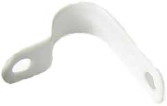 Fire Rated P Clips 8 White - Pack 50
