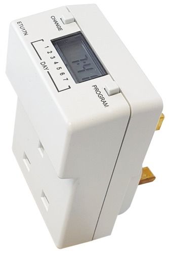 ETU17 7 Day Slimline Digital Plug In Time Controller