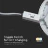 LED Panel - Toggle Switch for CCT
