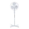 V-TAC 16" Pedestal Oscillating Stand Fan 3 Speed - White