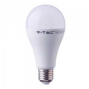 VTAC Pro 15W Samsung LED ES/E27 Frosted GLS Lamp Warm White