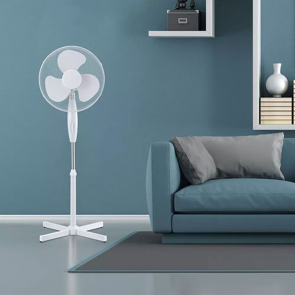 Stylish and practical pedestal fan