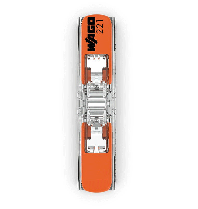 Wago Inline Lever Connector - peclights london