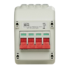 Wylex REC4 100A 4 Pole Isolator Switch and Enclosure