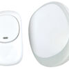 Mercury Wireless Plug-in Doorbell with LED Alert White