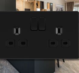 The Matt Black Trend in Electrical and Lighting Accessories
