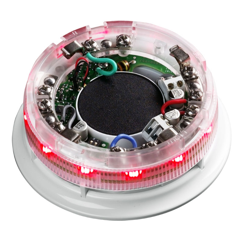 CTEC AlarmSense Detector Base with Sounder & Visual Indicator