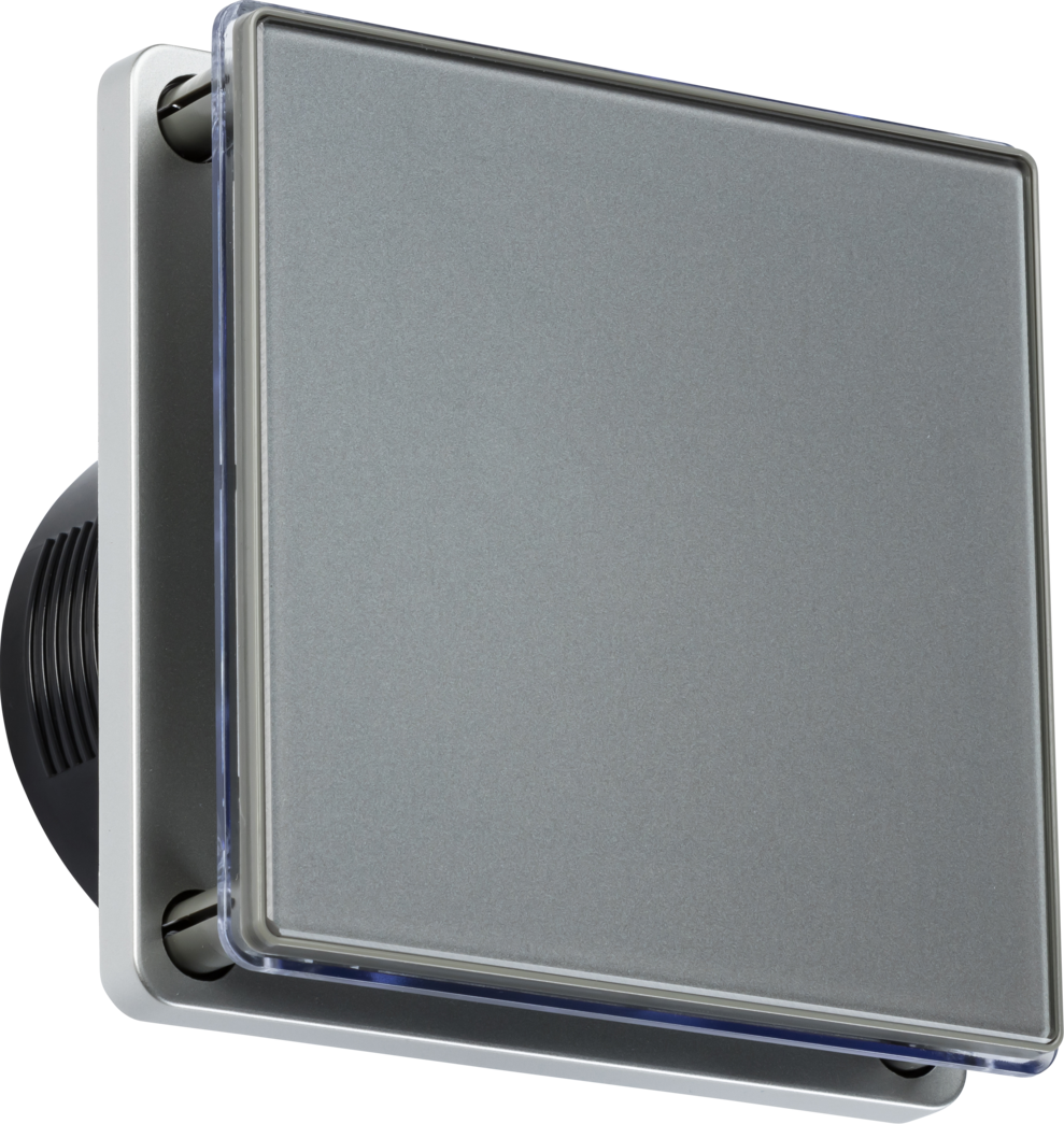 Knightsbridge EX006T Grey LED Backlit Extractor Fan Timer