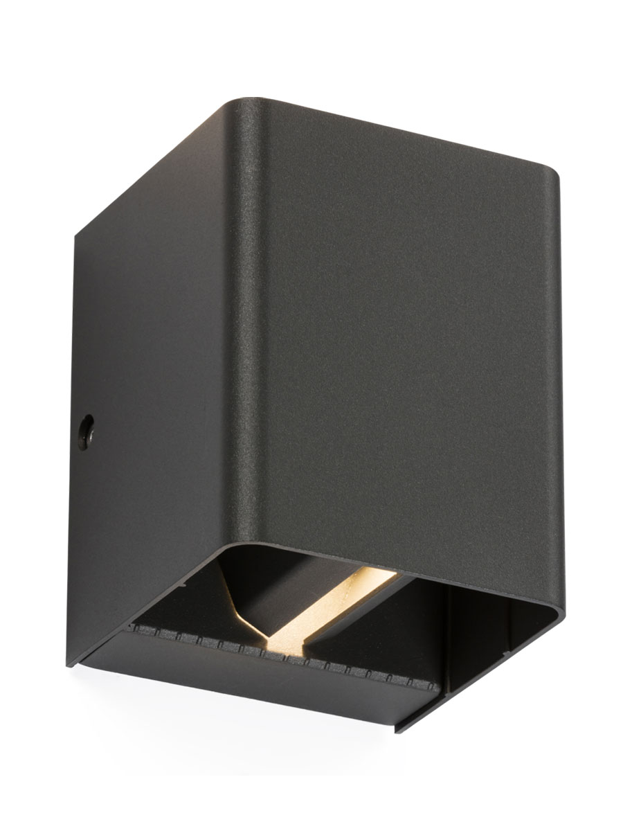Knightsbridge WAD12A 6W LED Adjustable Up Down Wall Light Anthracite