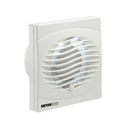 Manrose Intervent BVF100S 4" Square Extractor Fan Standard