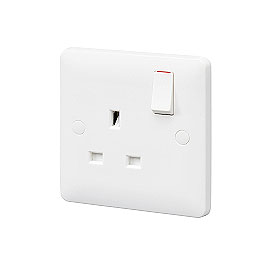 1 Gang DP Switched Socket 13A