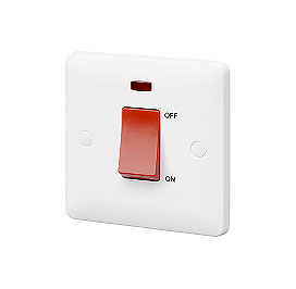 45A DP Switch Neon Single Plate