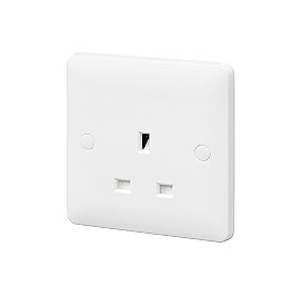 1 Gang Unswitched Socket 13A