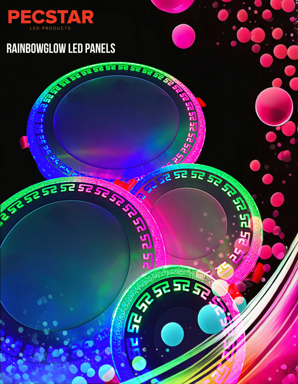 RainbowGlow LED Panels Range