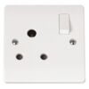 Scolmore Click Mode CMA034 15A Round Pin Switched Socket Outlet