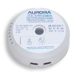 Aurora AU-RD105 35-105W/VA Round Electronic Transformer