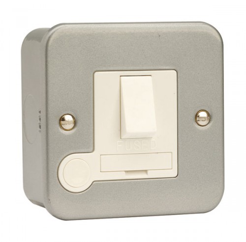 CL051 13A Fused Connection Unit DP Switched With Optional Flex Outlet
