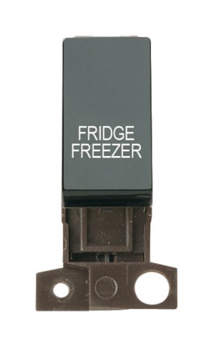 MD018BKFF 13A Resistive 10AX DP Switch Black Fridge Freezer