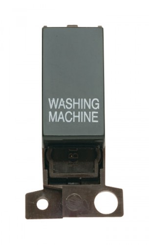 MD018BKWM 13A Resistive 10AX DP Switch Black Washing Machine
