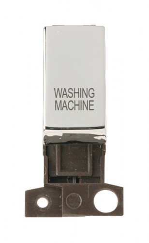 MD018CHWM 13A Resistive 10AX DP Switch Chrome Washing Machine