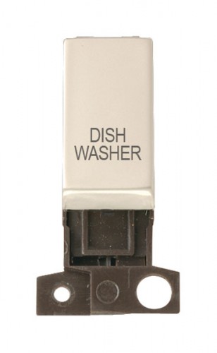 MD018PNDW 13A Resistive 10AX DP Switch Pearl Nickel Dishwasher