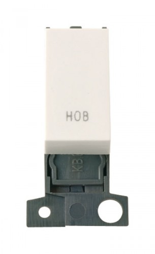MD018PWHB 13A Resistive 10AX DP Switch Polar White Hob