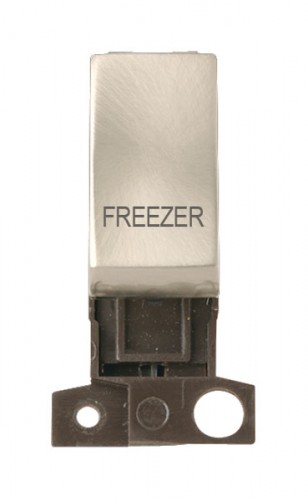MD018SCFZ 13A Resistive 10AX DP Switch Satin Chrome Freezer