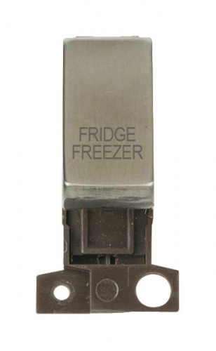 MD018SSFF 13A Resistive 10AX DP Switch Stainless Steel Fridge Freezer