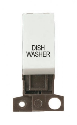 MD018WHDW 13A Resistive 10AX DP Switch White Dishwasher