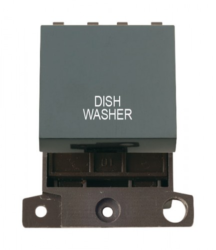 MD022BKDW 20A DP Switch Black Dishwasher