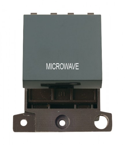 MD022BKMW 20A DP Switch Black Microwave