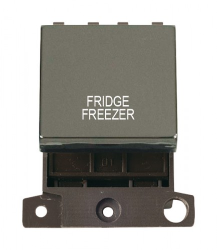 MD022BNFF 20A DP Ingot Switch Black Nickel Fridge Freezer