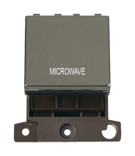 MD022BNMW 20A DP Ingot Switch Black Nickel Microwave