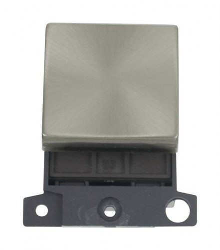 MD022BS 20A DP Ingot Switch Brushed Stainless Steel