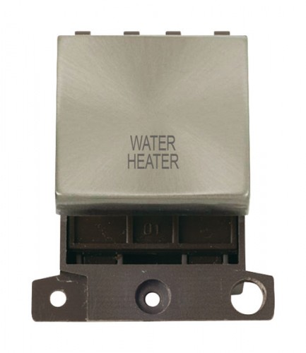 MD022BSWH 20A DP Ingot Switch Brushed Stainless Steel Water Heater