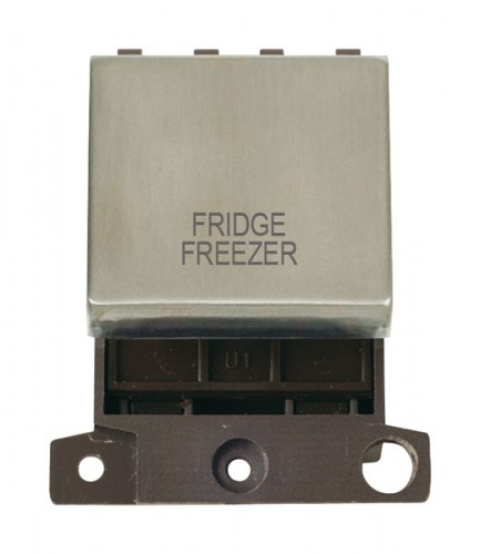 MD022SSFF 20A DP Ingot Switch Stainless Steel Fridge Freezer