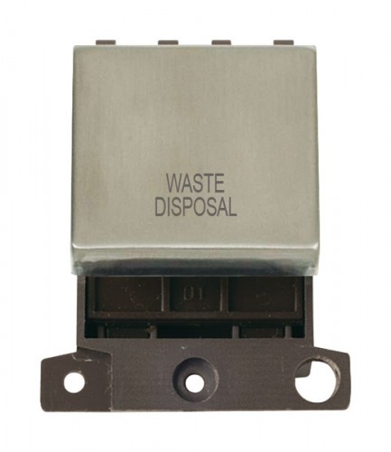 MD022SSWD 20A DP Ingot Switch Stainless Steel Waste Disposal