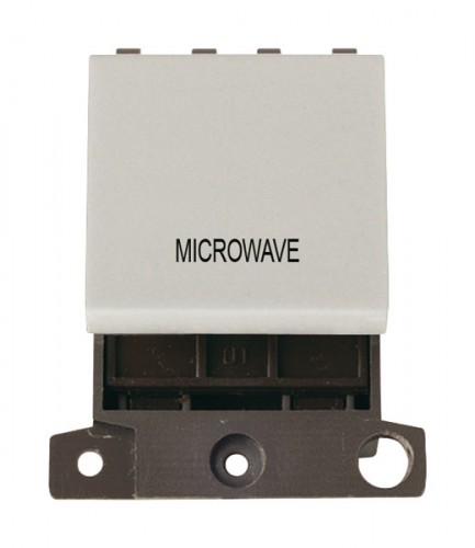 MD022WHMW 20A DP Switch White Microwave