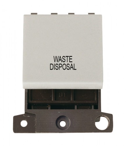 MD022WHWD 20A DP Switch White Waste Disposal