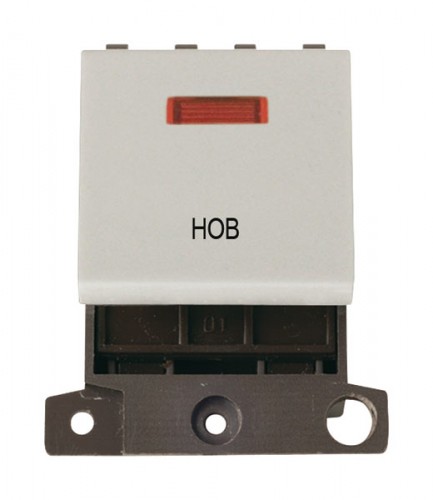 MD023WHHB 20A DP Switch With Neon White Hob