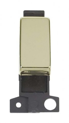 MD075BR 10A 3 Position Retractive Ingot Switch Brass