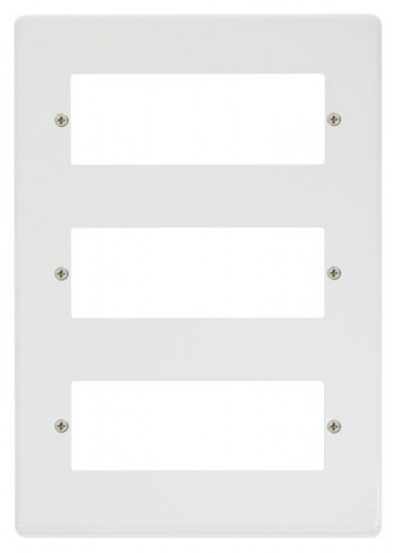 PRW518 18 Minigrid Module Plate Polar White