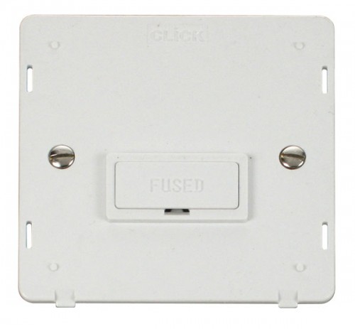 Scolmore Click Definity Polar White Connection Unit Inserts