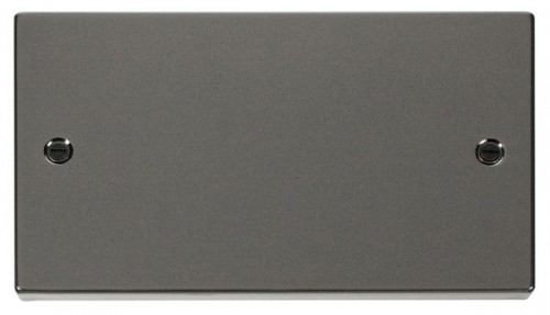 Scolmore Click Deco VPBN061 2 Gang Blank Plate