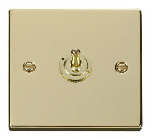 Scolmore Click Deco VPBR421 1 Gang 2 Way 10AX Toggle Switch