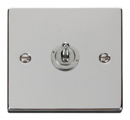 Scolmore Click Deco VPCH421 1 Gang 2 Way 10AX Toggle Switch