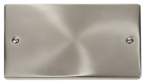 Scolmore Click Deco VPSC061 2 Gang Blank Plate
