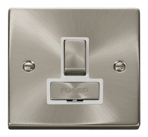 Scolmore Click Deco VPSC751WH 13A Fused Ingot Switched Connection Unit - White