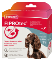 Fiprotec Spot-On hond 10-20kg 4 pipetten